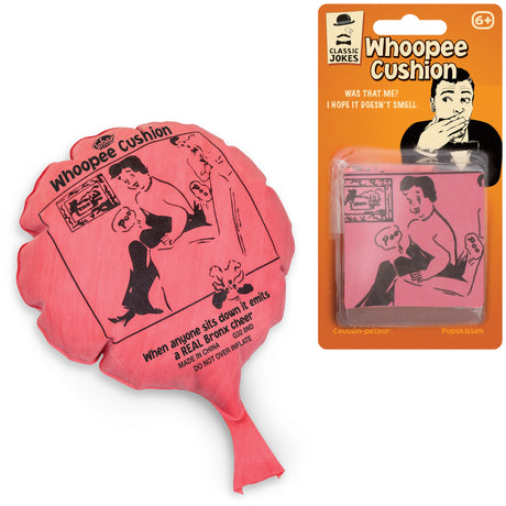 CLASSIC JOKES WHOOPEE CUSHION BLISTER PACK