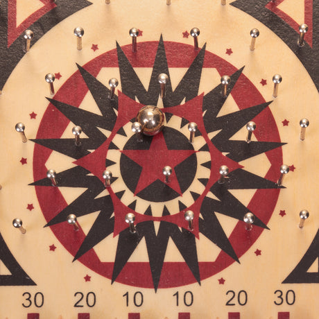 WOODEN DELUXE PINBALL GAME