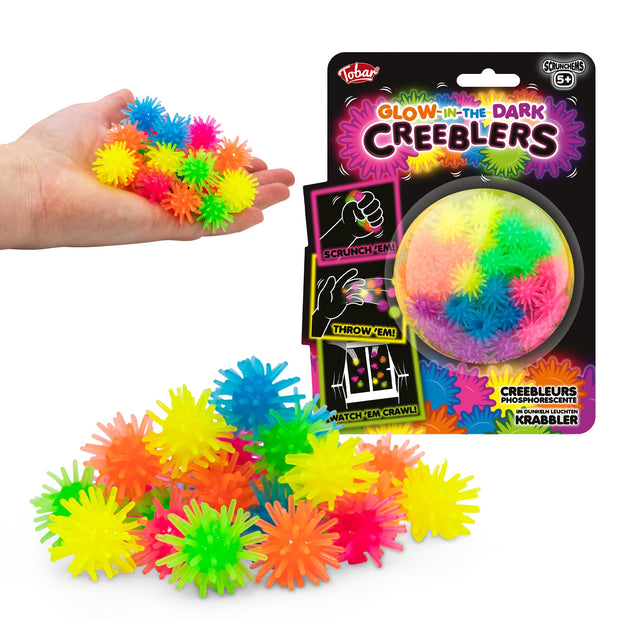 SCRUNCHEMS GLOW IN THE DARK CREEBLERS