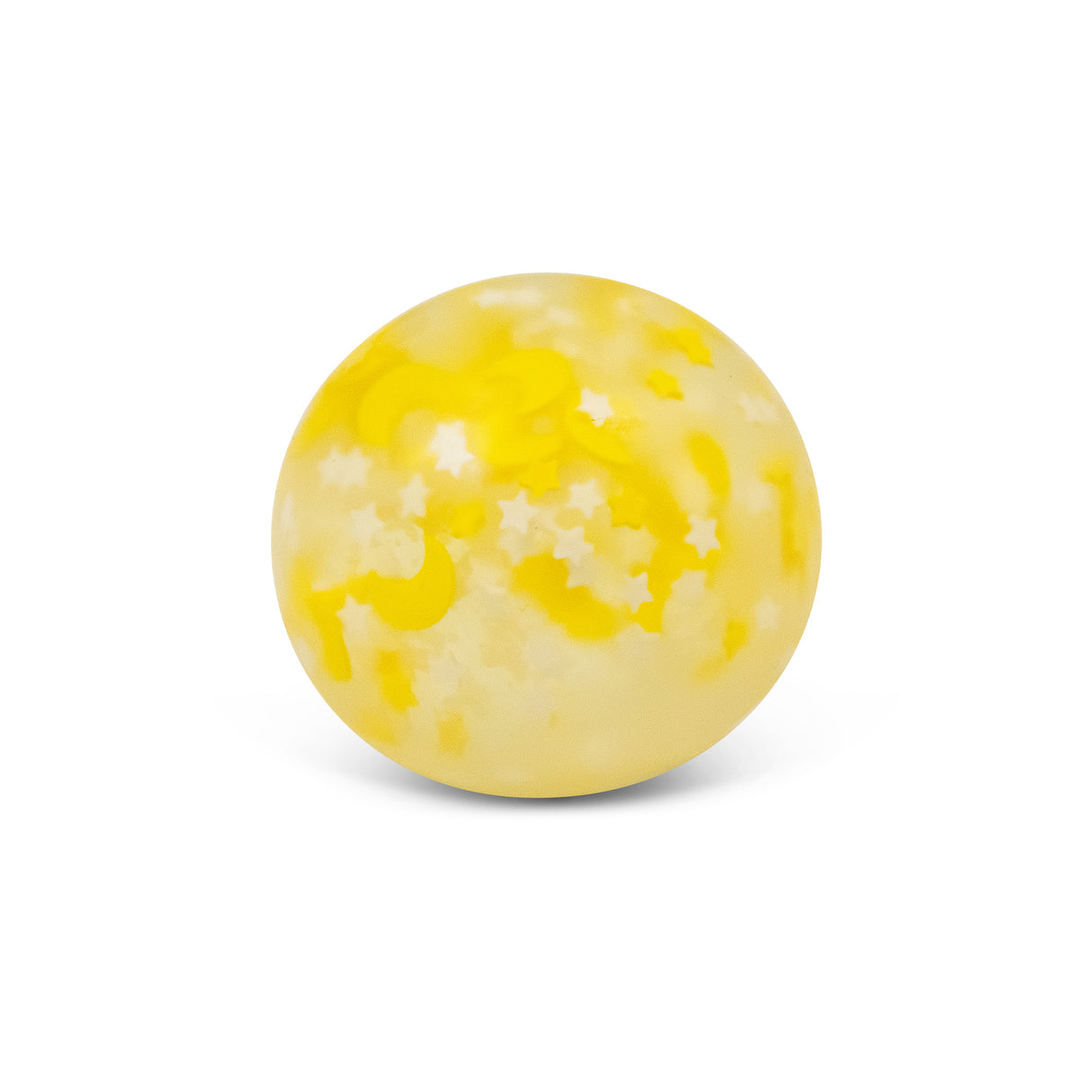 SCRUNCHEMS MOONS AND STARS GLOW IN THE DARK SQUISH BALL