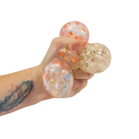 SCRUNCHEMS PETS DIDDY SQUISH BALL - 3PK