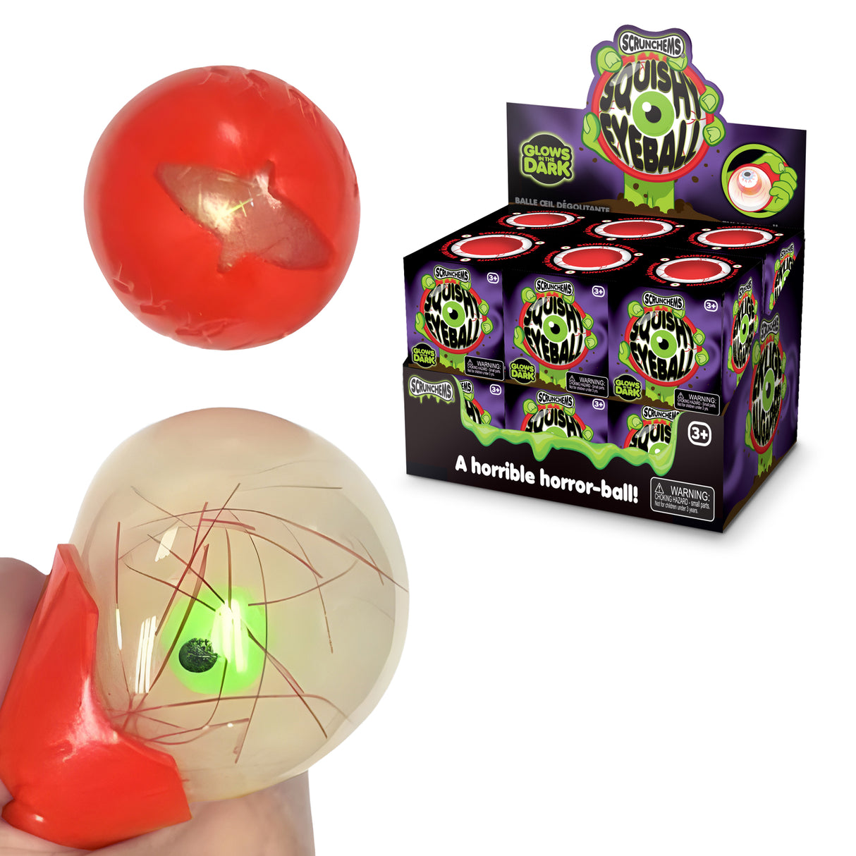 GLOW IN THE DARK EYE-BALL