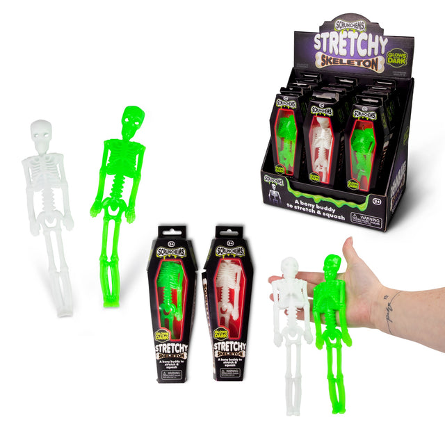 SCRUNCHEMS STRETCHY SQUISHY SKELETON