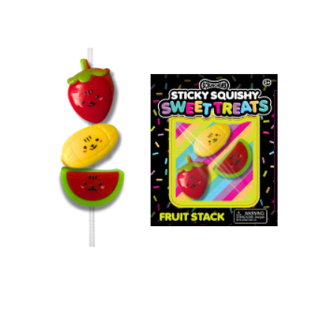 SCRUNCHEMS STICKY SQUISHY FRUIT STACK