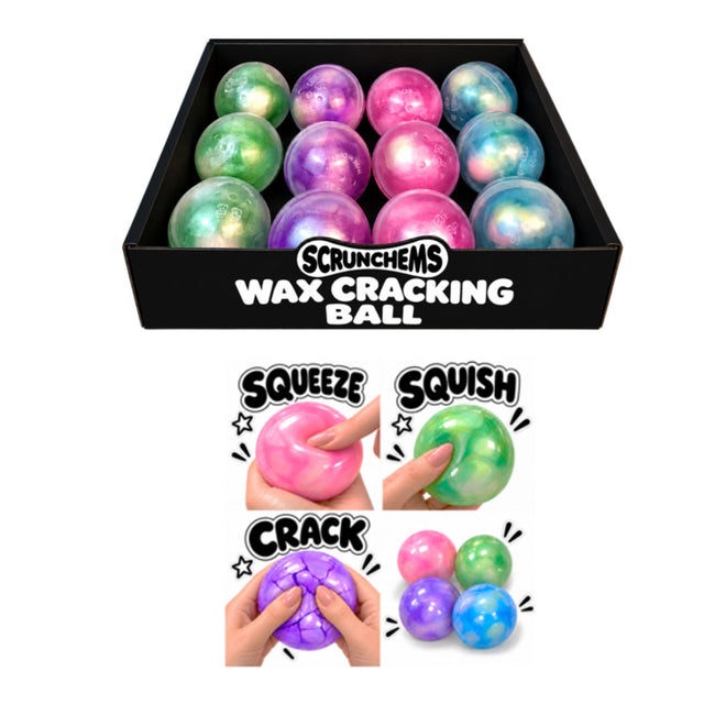 SCRUNCHEMS WAX CRACKING BALL