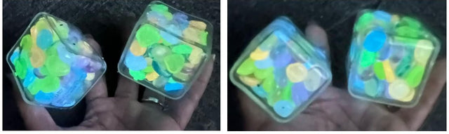 SCRUNCHEMS ASMR GLOW IN THE DARK CRUNCH CUBE