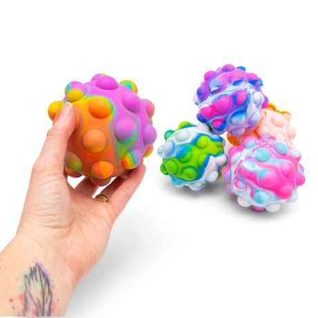 MEGA PUSH POPPERS FIDGET BALL