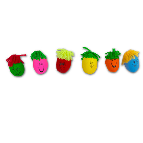 6PK MINI MOODY FACES