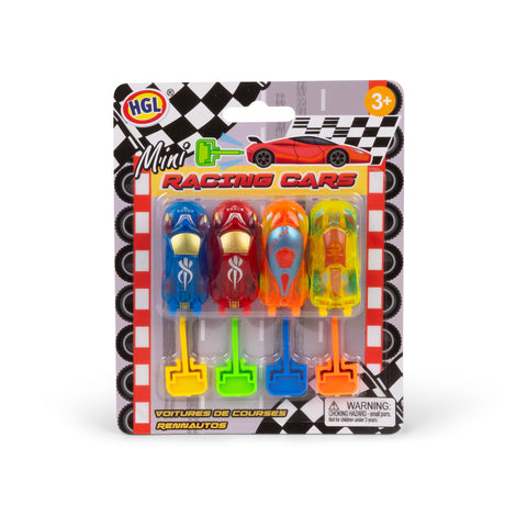 4PK MINI RACING CARS