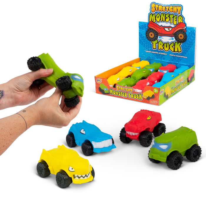 STRETCHY SAND MONSTER CARS