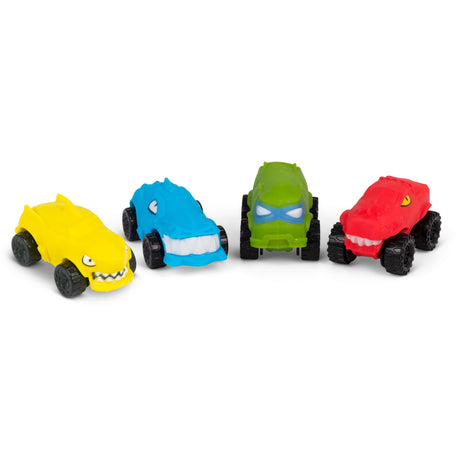 STRETCHY SAND MONSTER CARS