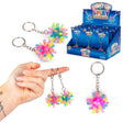 FLASHING SPIKY KEYCHAIN