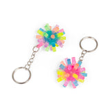 FLASHING SPIKY KEYCHAIN