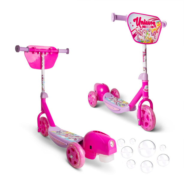 BUBBLE SCOOTER UNICORN