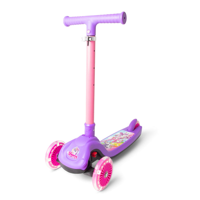 UNICORN TRAIL TWIST FOLDING LIGHT UP SCOOTER