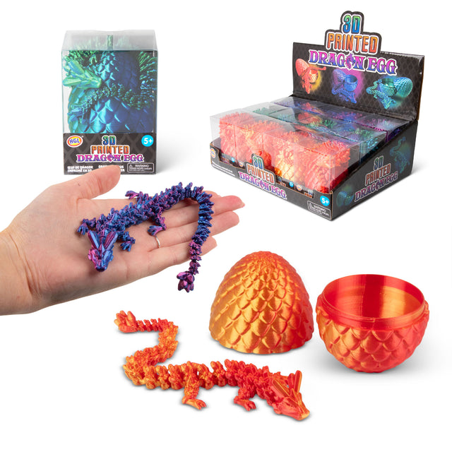 3D PRINTED DRAGON EGG